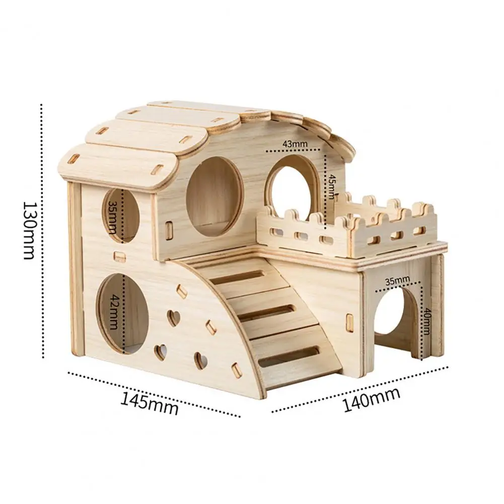 Jouets pour hamster ou souris en bois – Image 15