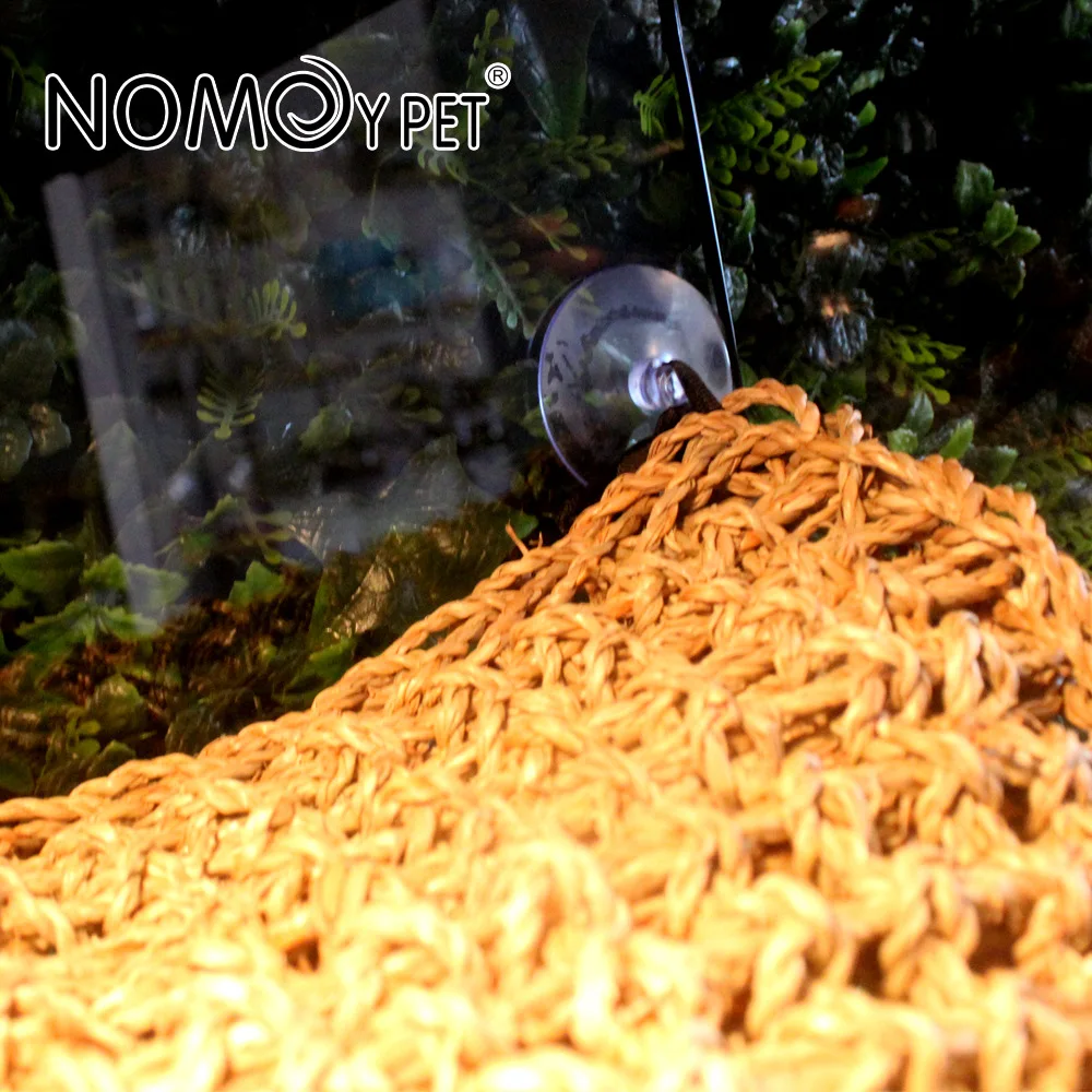 Hamac en fibres naturelles pour reptiles comme le gecko et hamster – Image 19