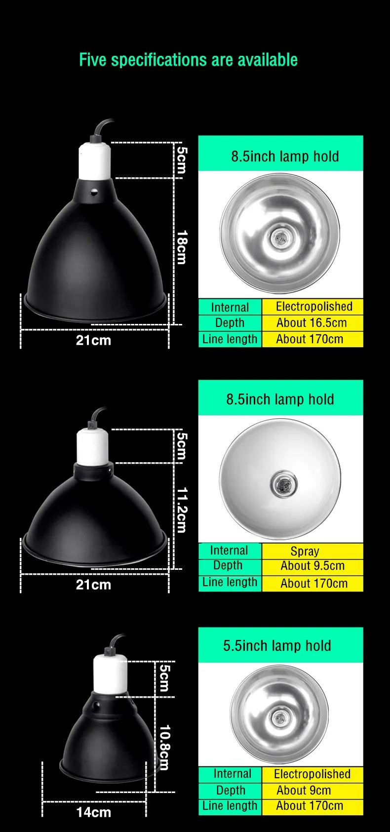 Abat-jour luminaire serpents lézards Geckos Terrariums – Image 4