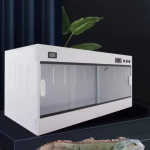 Terrarium pour reptile avec contrôle de température