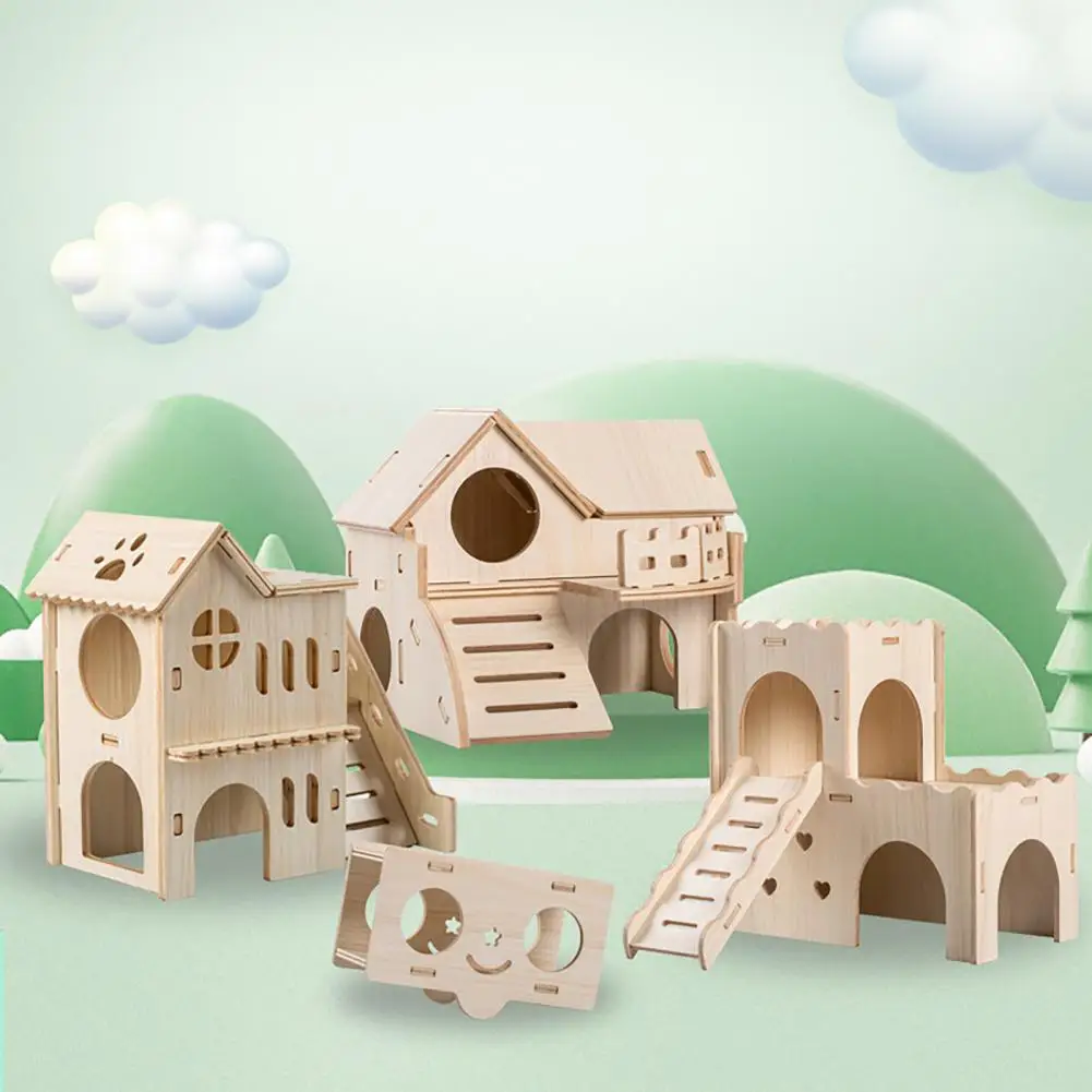 Jouets pour hamster ou souris en bois – Image 21
