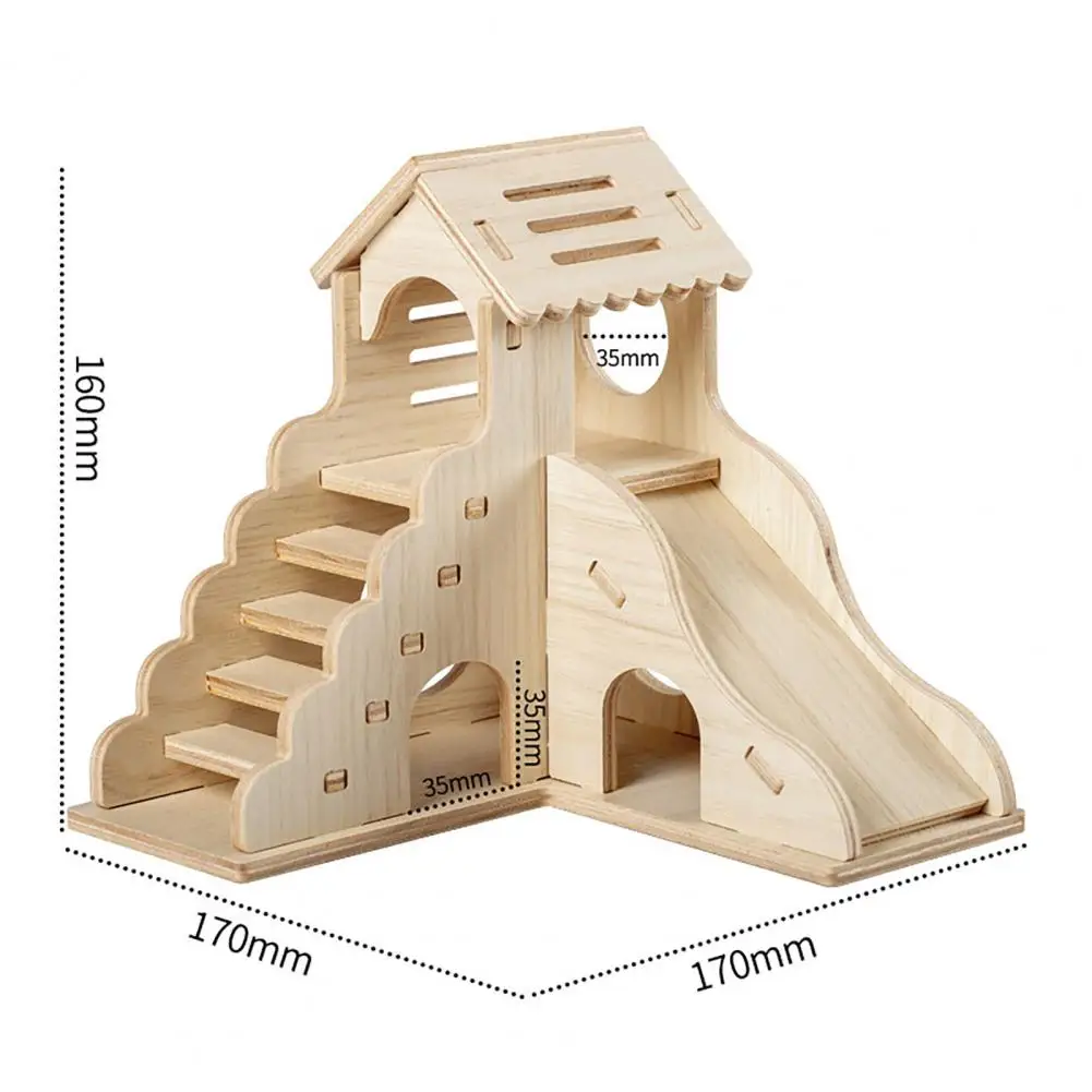 Jouets pour hamster ou souris en bois – Image 12