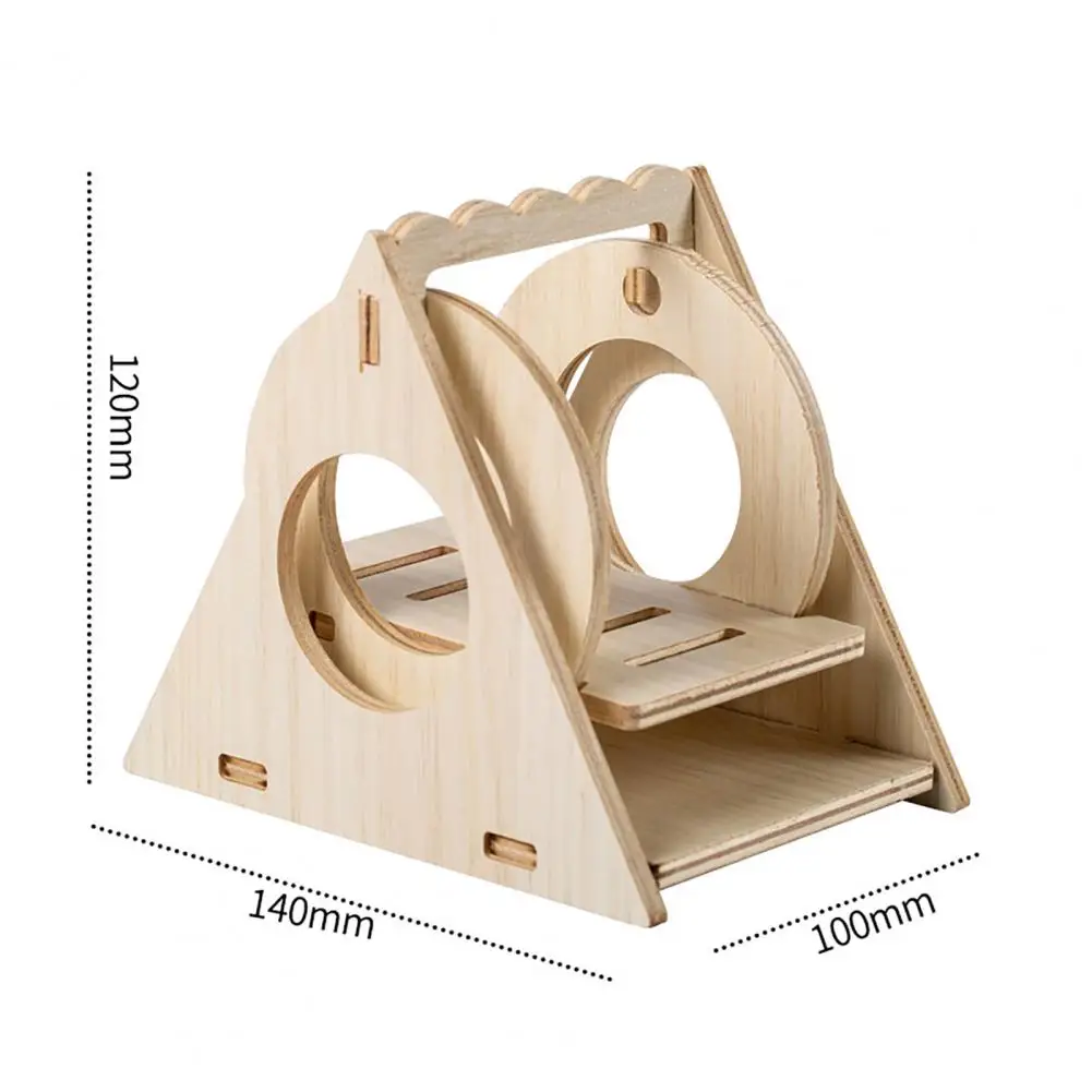 Jouets pour hamster ou souris en bois – Image 3