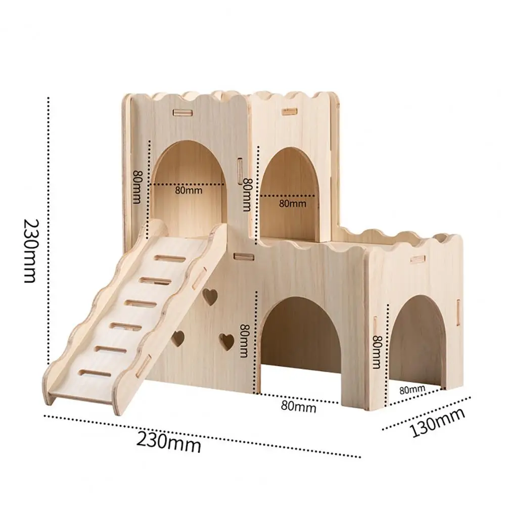 Jouets pour hamster ou souris en bois – Image 9