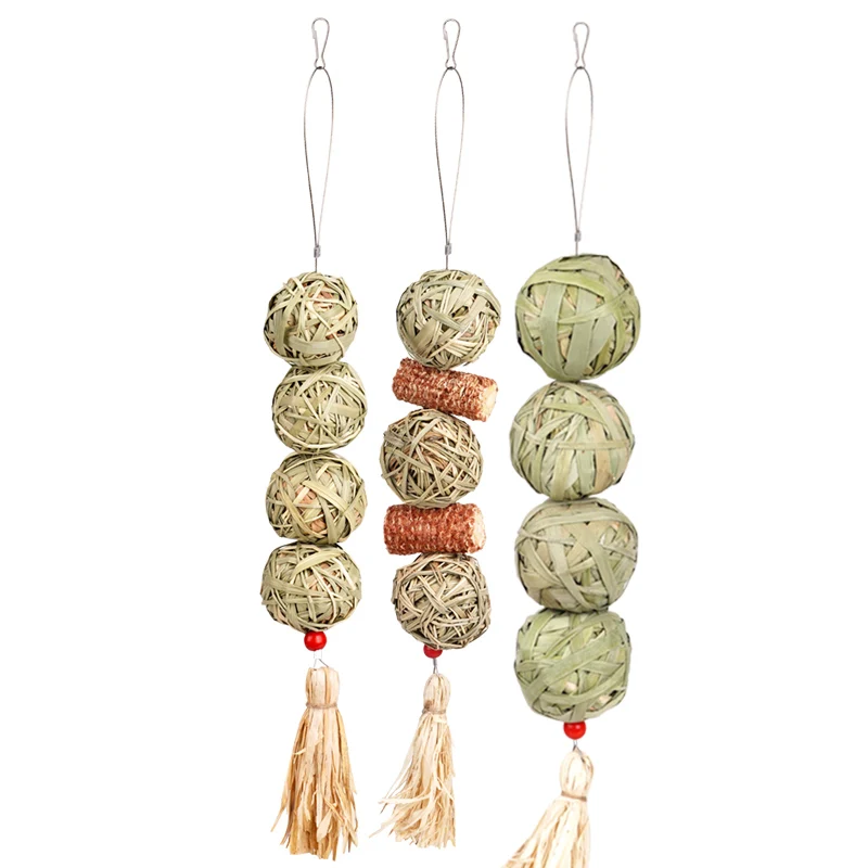 Jouets à mâcher pour lapin, en bois de pommier naturel et biologique, pour lapins, chinchillas, cochons d'Inde et hamsters. – Image 4