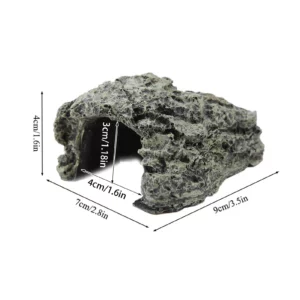 Faux rocher en résine pour reptiles (gecko...), tortues