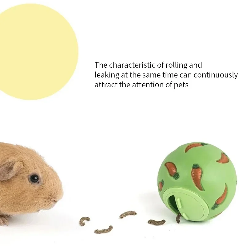 Balle à friandises pour lapin, jouet interactif pour gerbille, cochon d'Inde, hamster – Image 11
