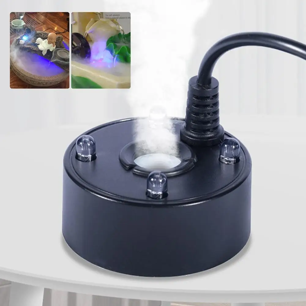 Brumisateur pour vivarium tropical avec 4 LED colorées